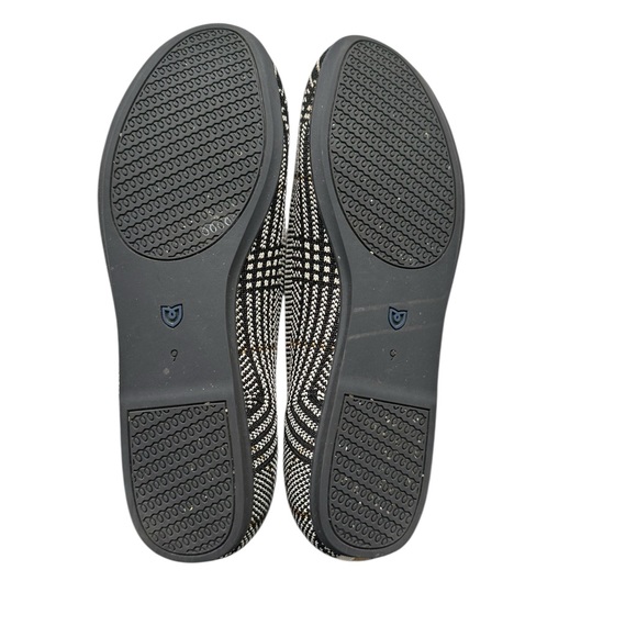 Rothy's Flats In Black/Beige/Bleu Size 9 - Picture 5 of 5